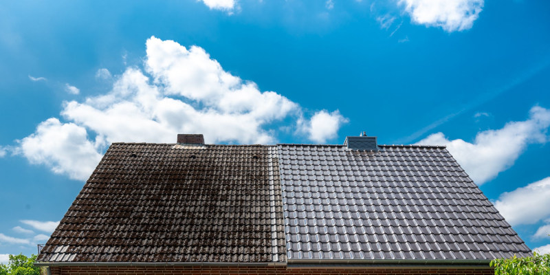 Roof Shingle Cleaning in Winston-Salem, North Carolina