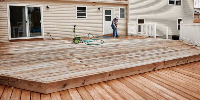 Deck Cleaning in Winston-Salem, North Carolina